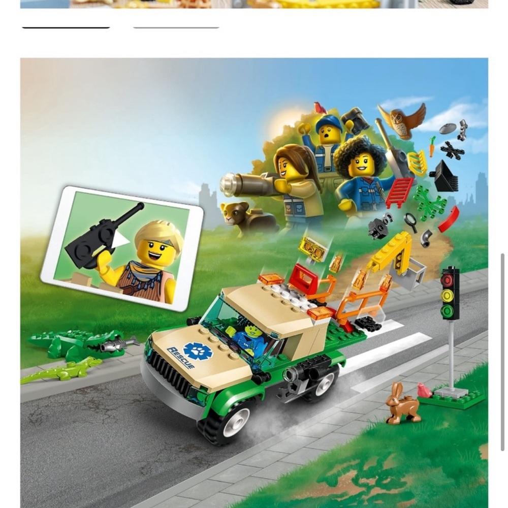 LEGO CITY Wild Animal Rescue Missions 60353 Lego 60353 Lego Animals - Picture 7 of 14